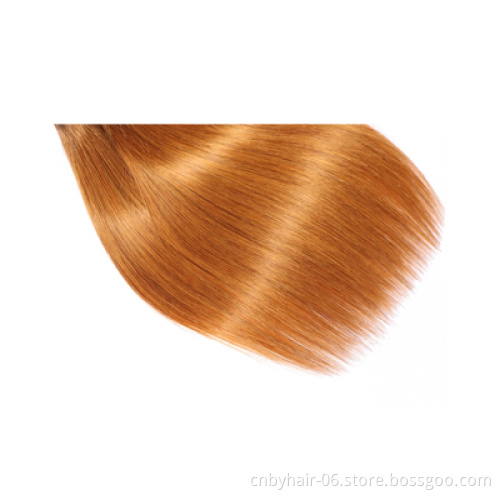 Afro Kinky Straight Indian Remy Virgin Human Hair Weft Yaki Kinky Straight Hair With Silk Top Closure